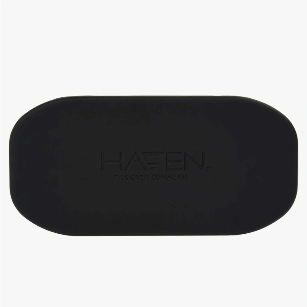 Haven Fits Over Sunwear unisex adult Clip On Sunglasses, Grey